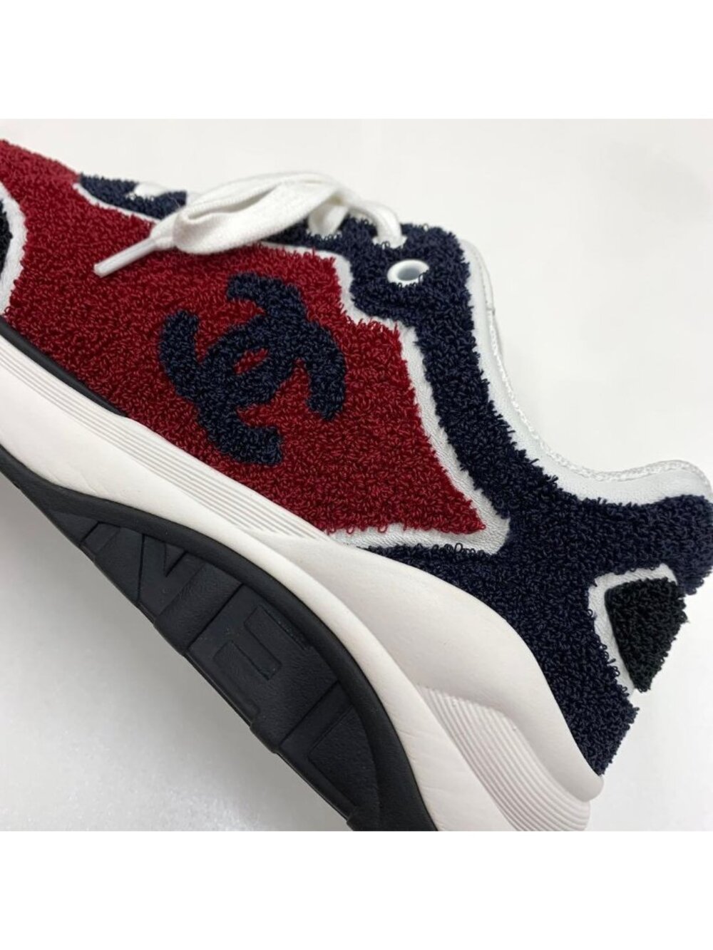 Chanel Pile Coco Mark Sneakers Multicolor - Picture 9 of 10